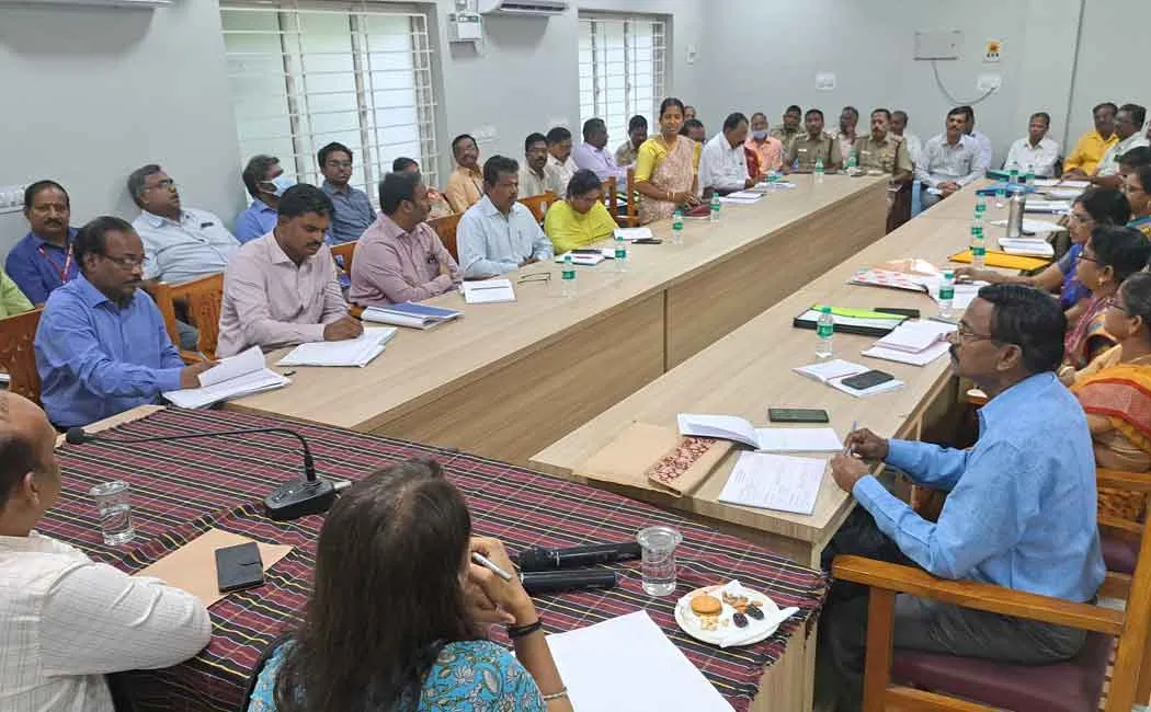 Collector consultation with all departmental officers!