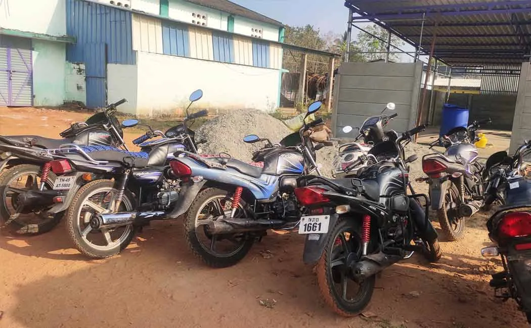 70 bikes stolen in Sivaganga and sold in Keeramangalam