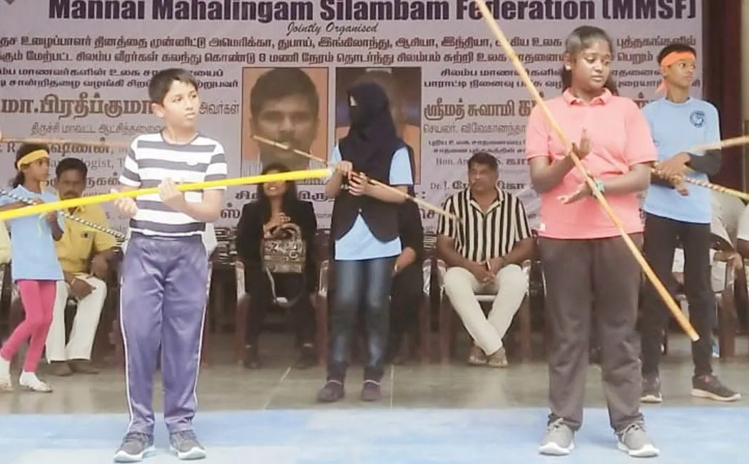 New World Record in silambam