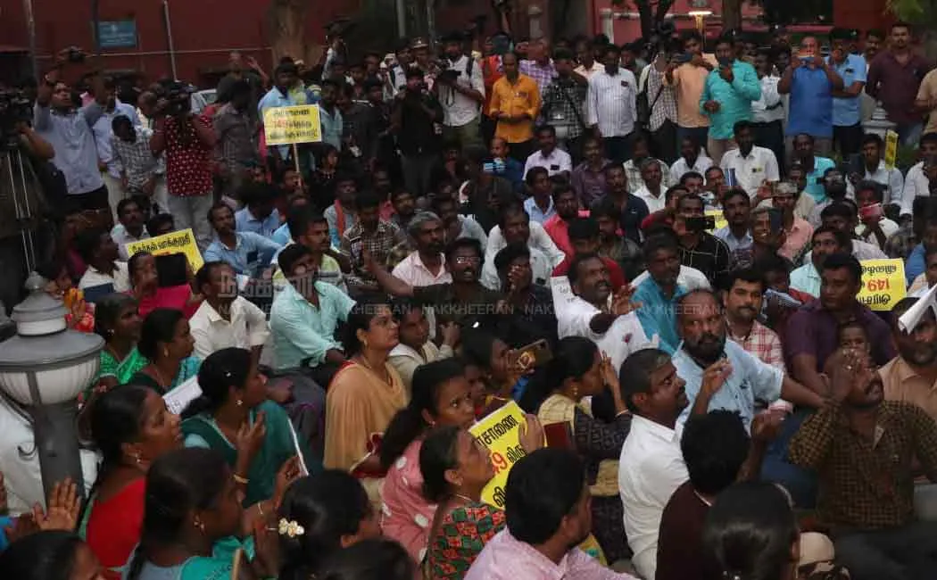Minister Ponmudi who ended the teachers' struggle