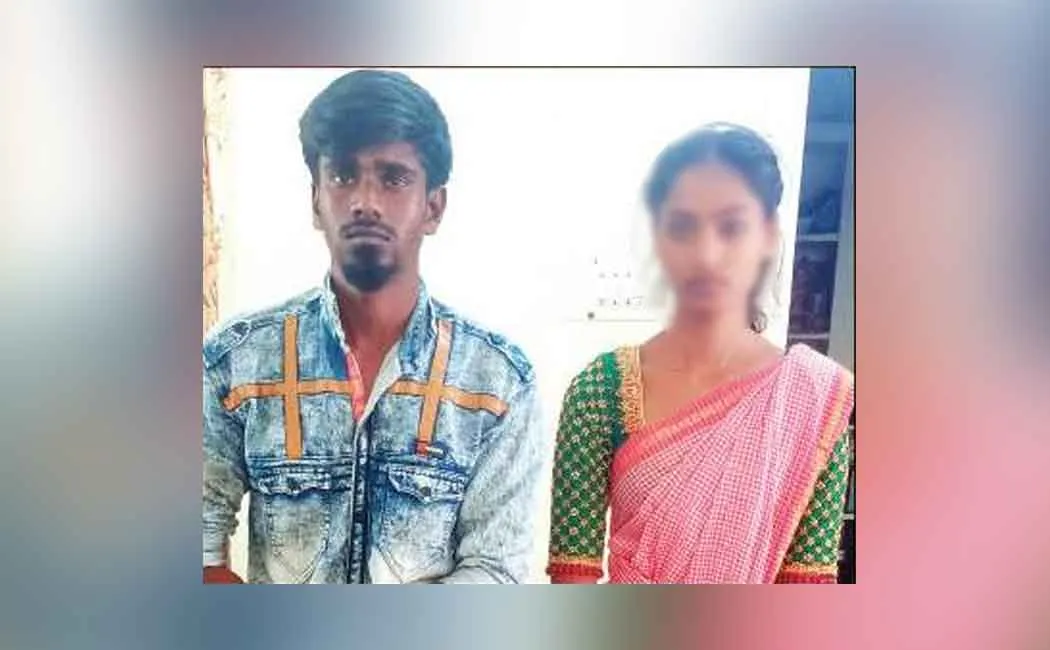 young woman who stop her wedding and married her boy friend 
