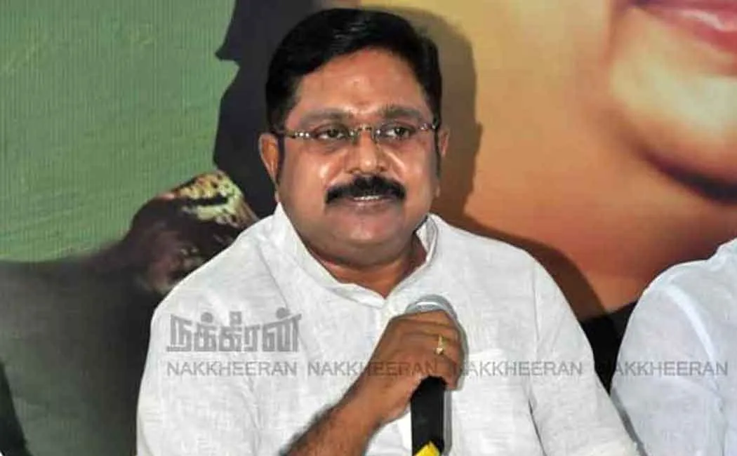 Vaithilingam son marriage TTV Dinakaran speech 