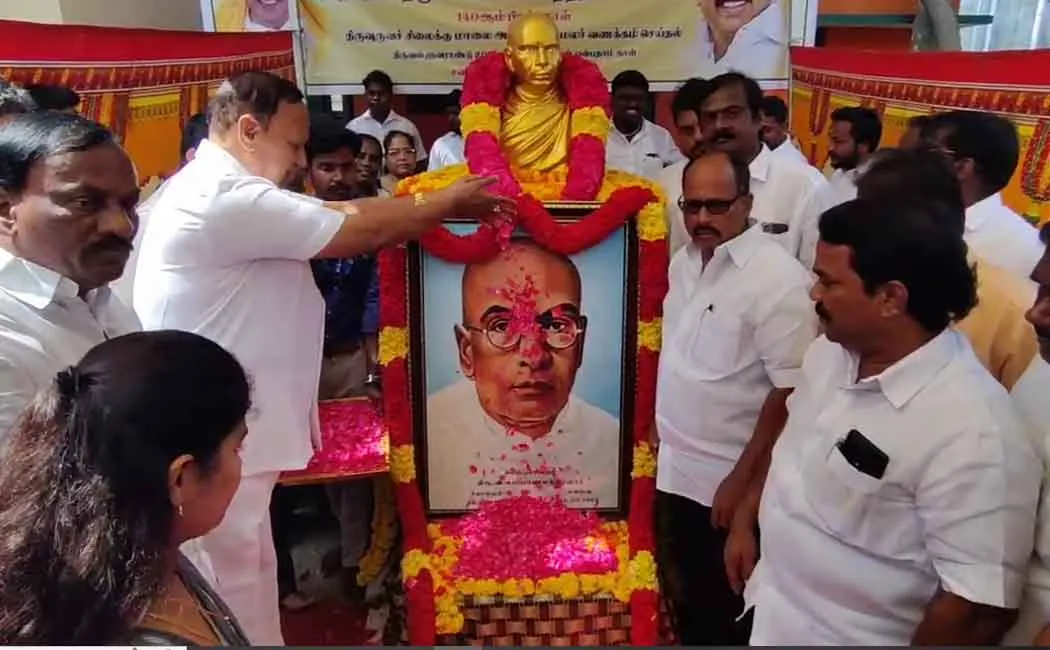 “Manimandapam thiru.v.k.” - TR Balu MP