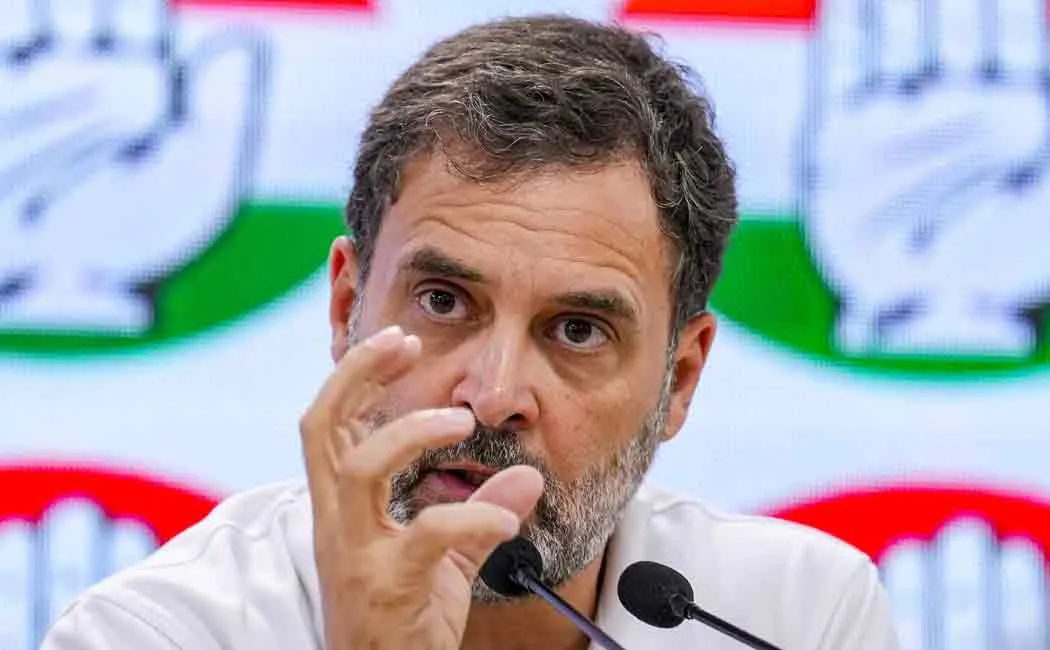 “The 33% quota bill was introduced out of fear” – Rahul Gandhi
