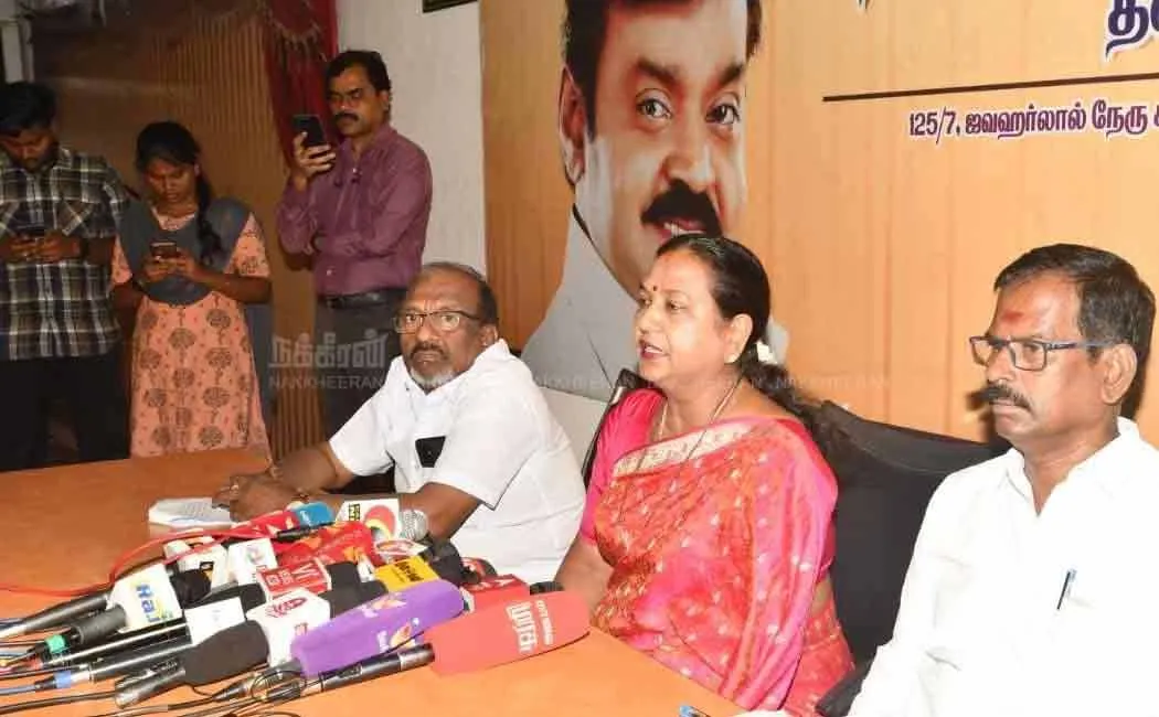 “Permanent solution to Cauvery..” - Premalatha Vijayakanth