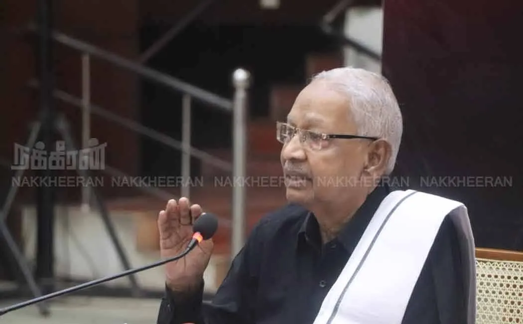 DK Leader K Veeramani statement on israel 