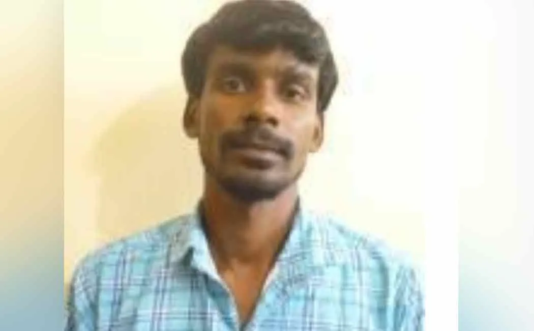 trichy rowdy caught by police 