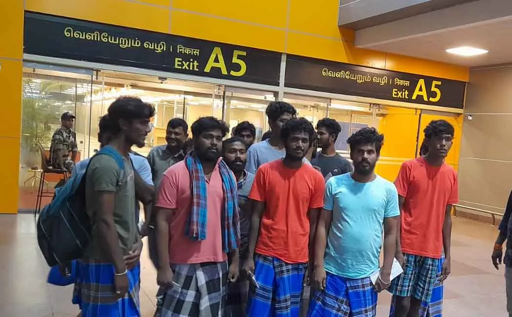 Captured Tamil Nadu fishermen released