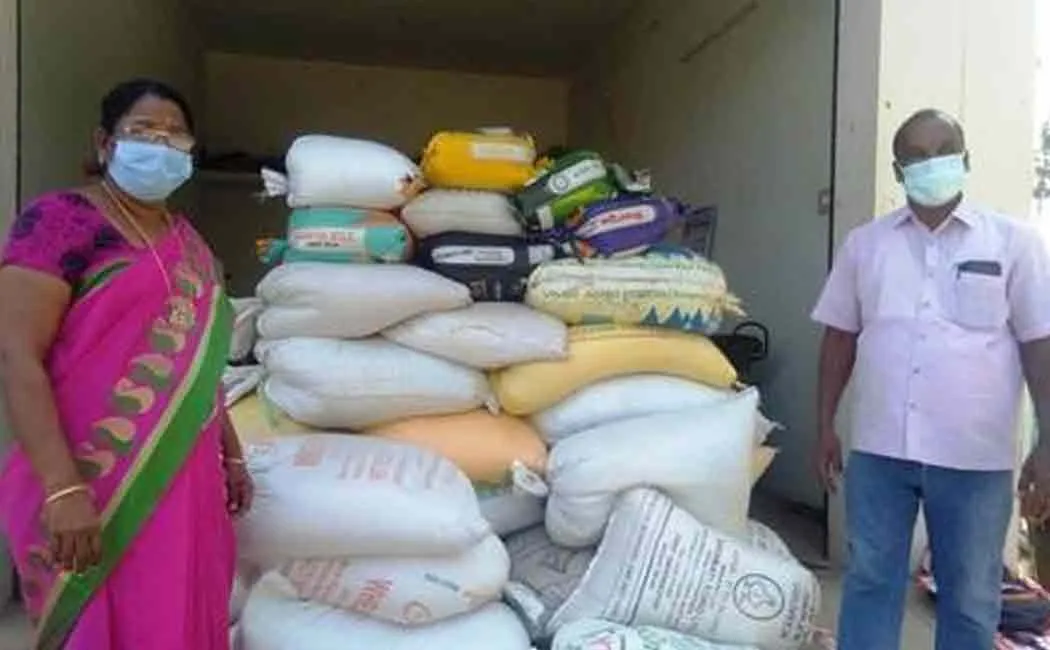 3 ton ration rice at tirupattur 