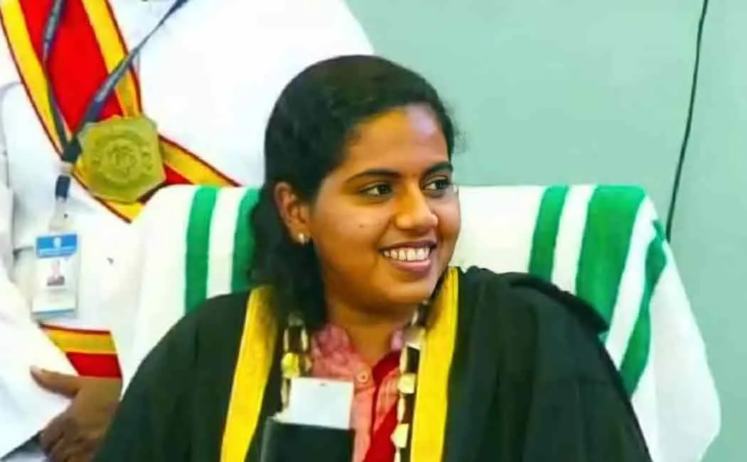 “Great responsibility at a young age; I will perform better. ”Arya Rajendran who took over as mayor