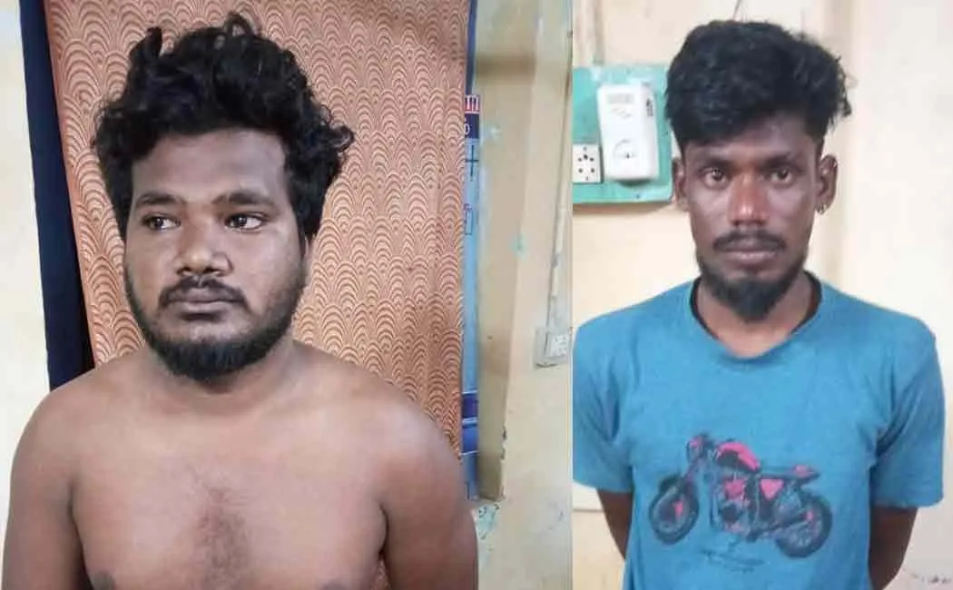 Nagappatinam woman at temple two arrested 