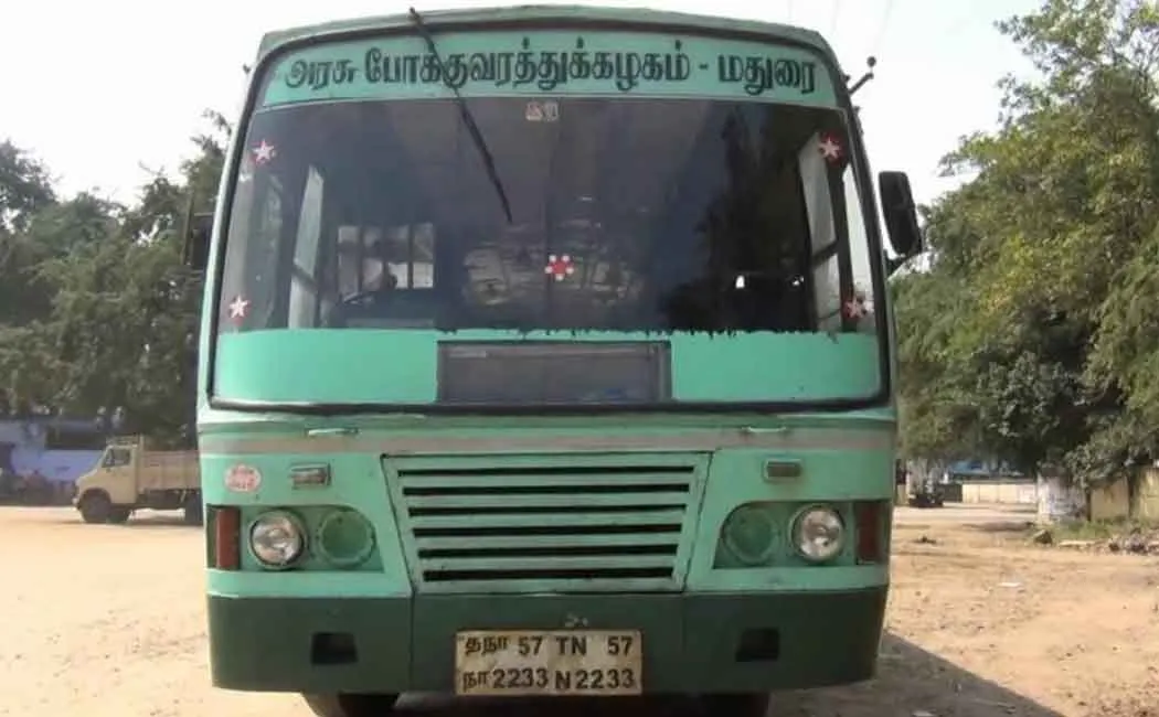 Dindigul bus bike accident wife passes away 