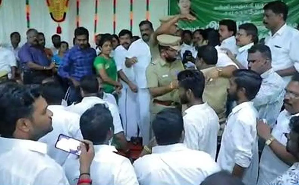 Problem between admk  and dmk in kanyakumari 