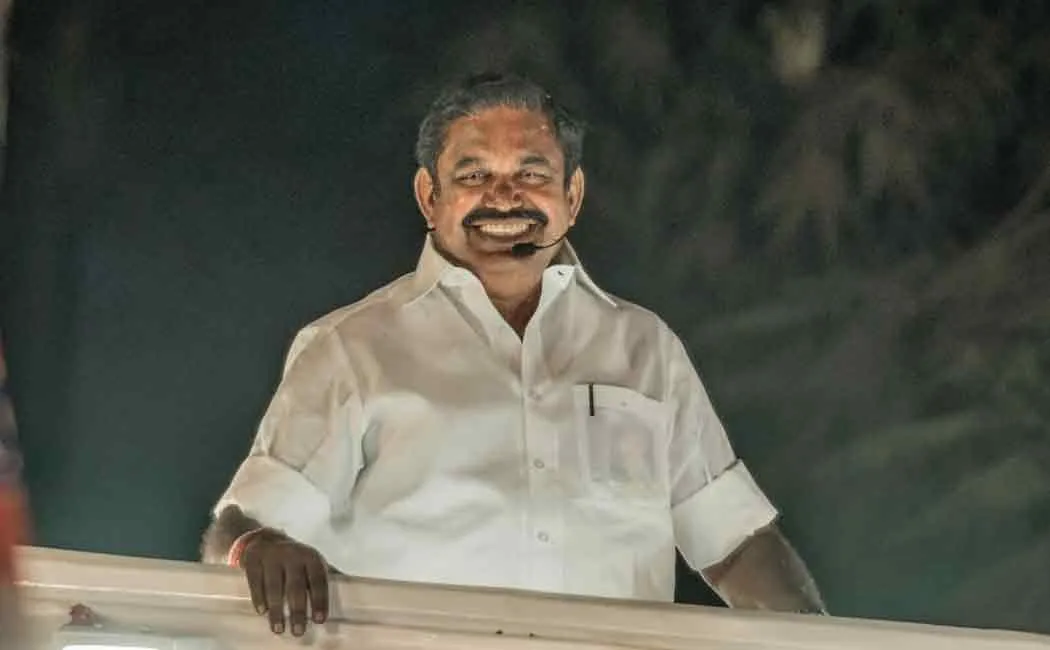 Edappadi palanisamy election campaign at trichy 