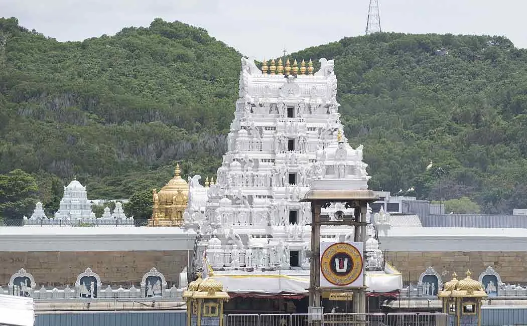 Tirupati temple income corona time