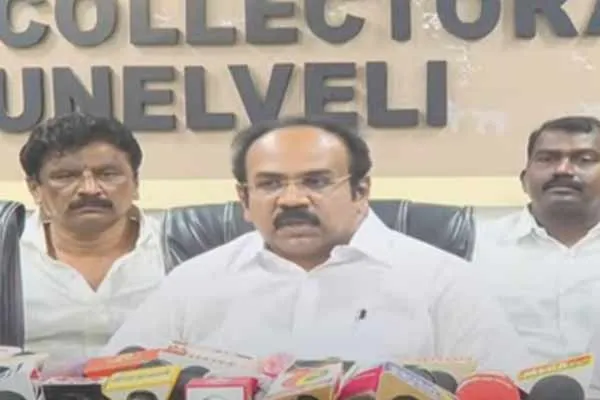 The situation is under control Minister Thangam South on opening of dams