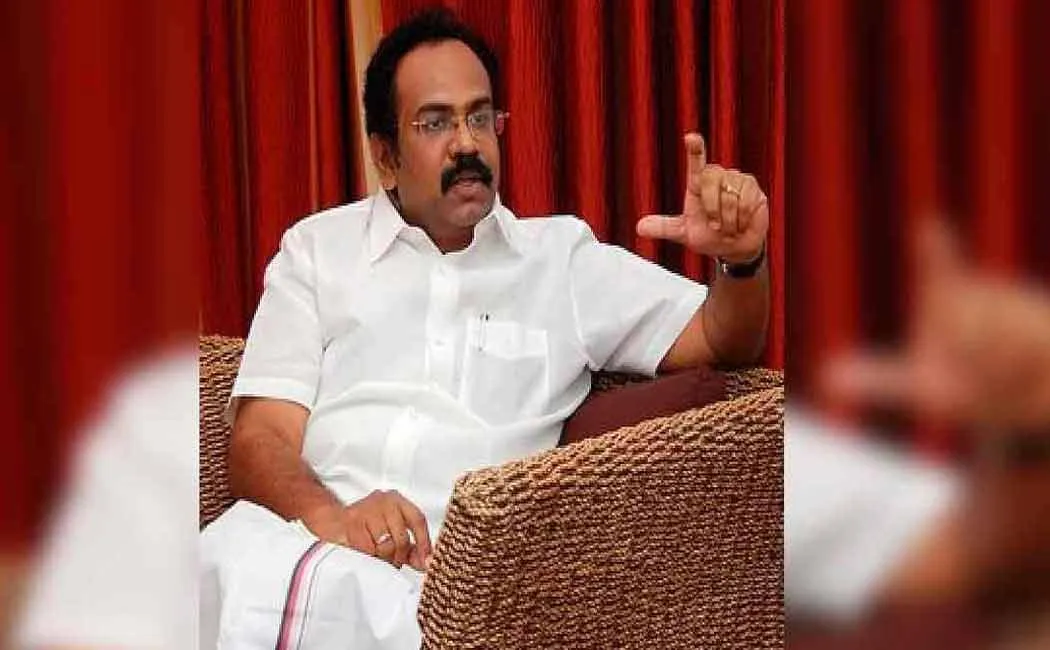 Why is the AIADMK silent on the Manipur issue Minister thangam thennarasu question 