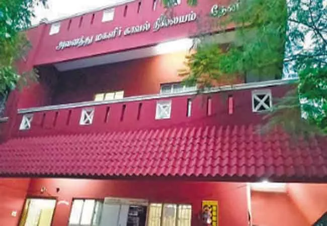  At the Indian level  Theni womens police station 4th place union government announced 
