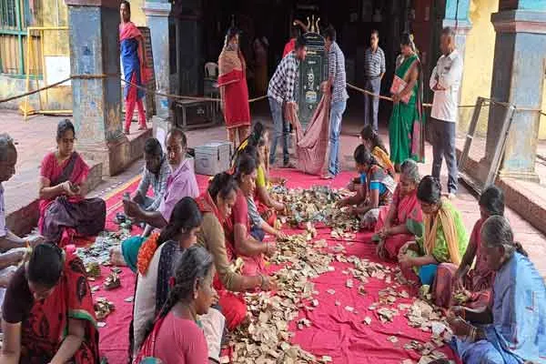 chidamparam thillai kaliyamman temple donation counted 