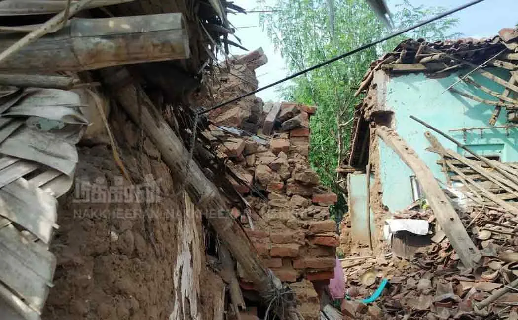thiruvarur house accident