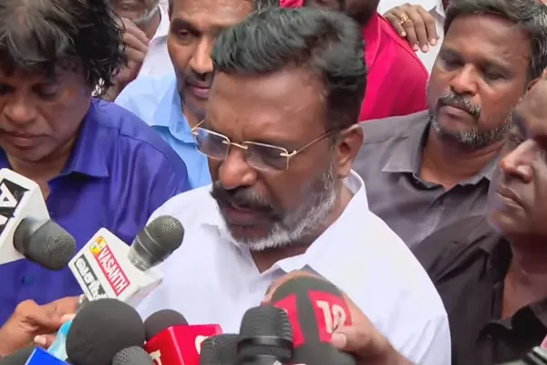  Thirumavalavan informs Those who surrendered in Armstrong's case were not the real criminals