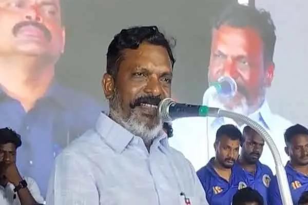 Thirumavalavan MP says Desires cannot bring us down  