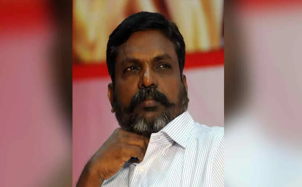 Gokulraj case: 'The caste association of the case should be banned' - Thirumavalavan