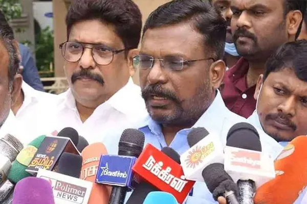  Thirumavalavan explained DMK did not give us any crisis