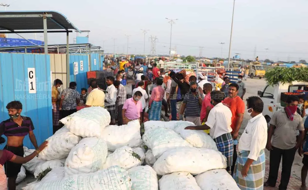 thirumalizhai temporary market labours uniform announced  