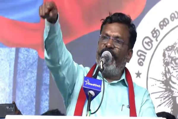 thirumavalavan criticizes vijay in villupuram
