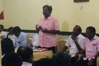 Demonstration in Chidambaram