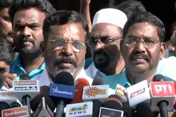 A case should be filed against Modi and investigated  Thirumavalavan MP