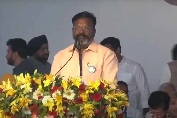 Thol Thirumavalavan MP talks in INDIA alliance rally