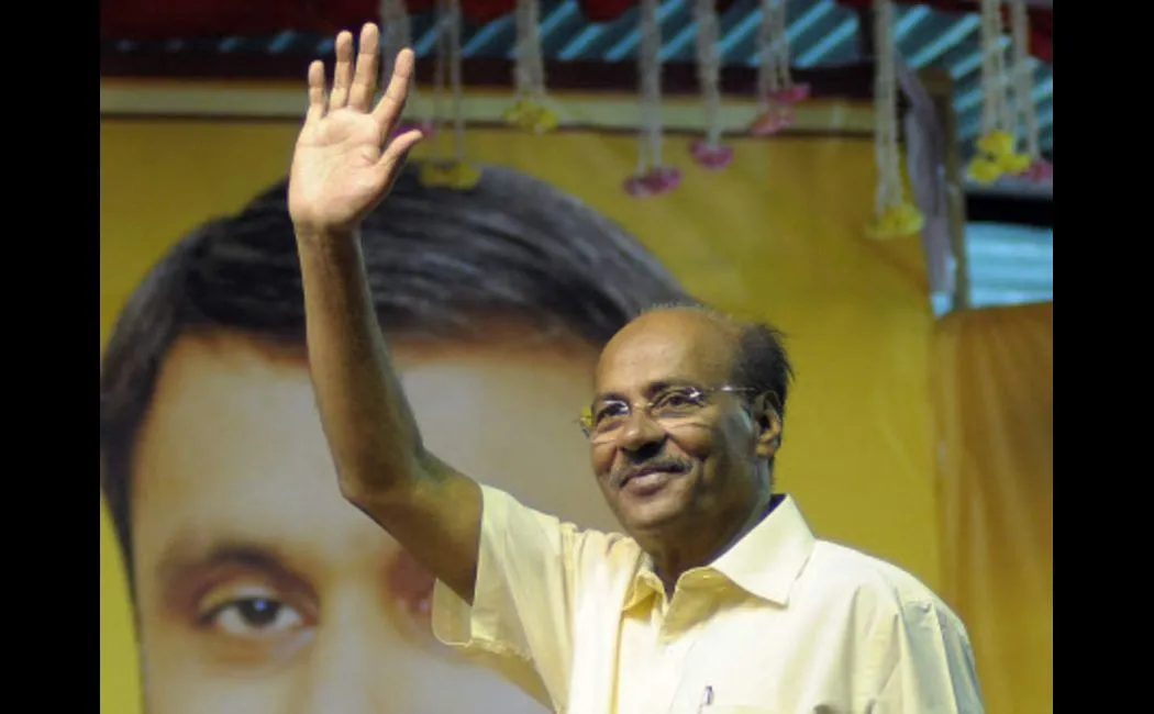 ramadass arrested for rally towards karnataka in 1992