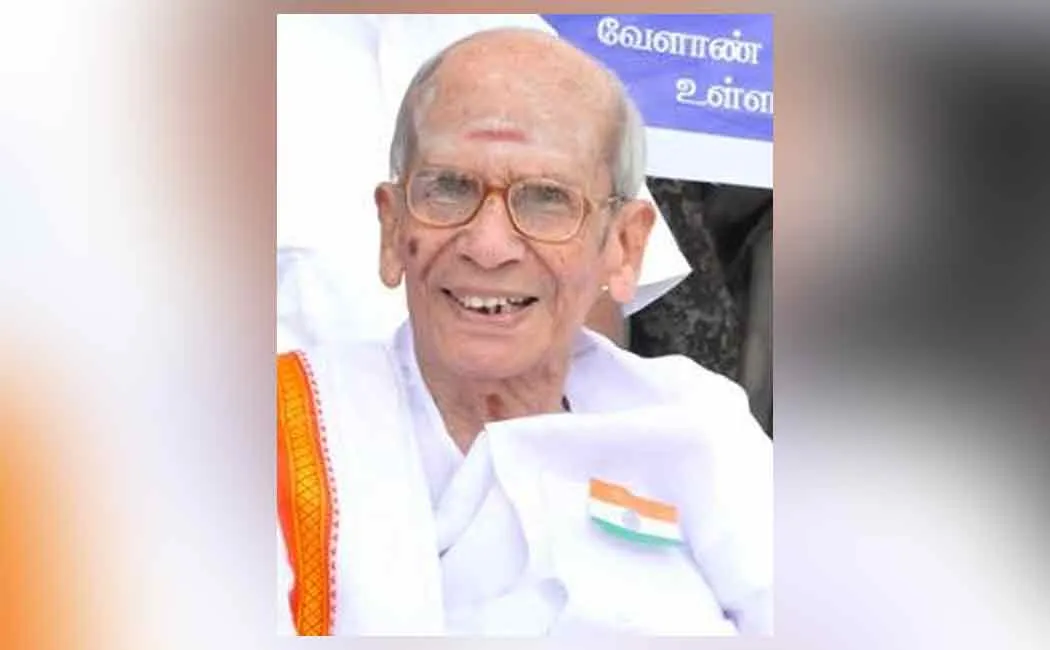  DM Kaliyannan, who opened 2,000 schools; passes away 