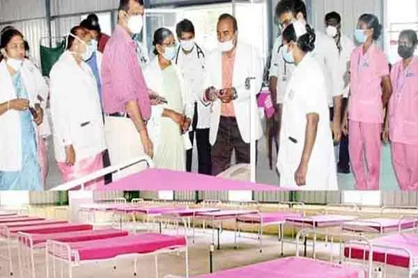 trichy govt hospital ready to preparedness for covid issue