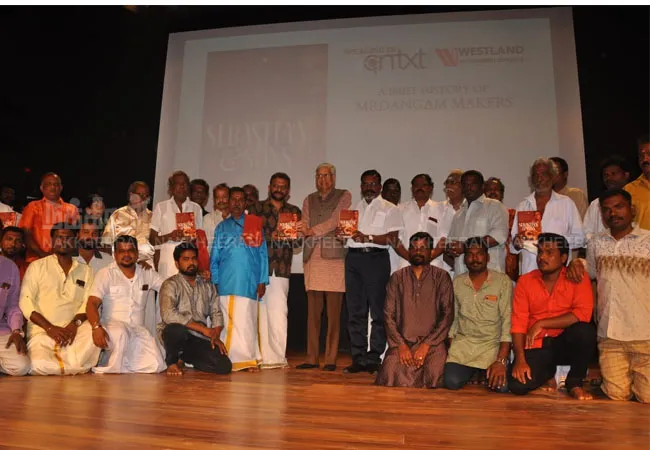 Famous singer and musician TM Krishna  The book released in chennai 