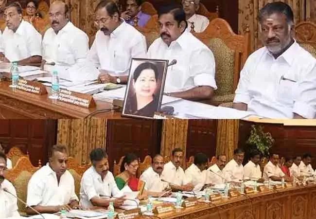 coronavirus cm palanisamy discussion with minister and officrs 