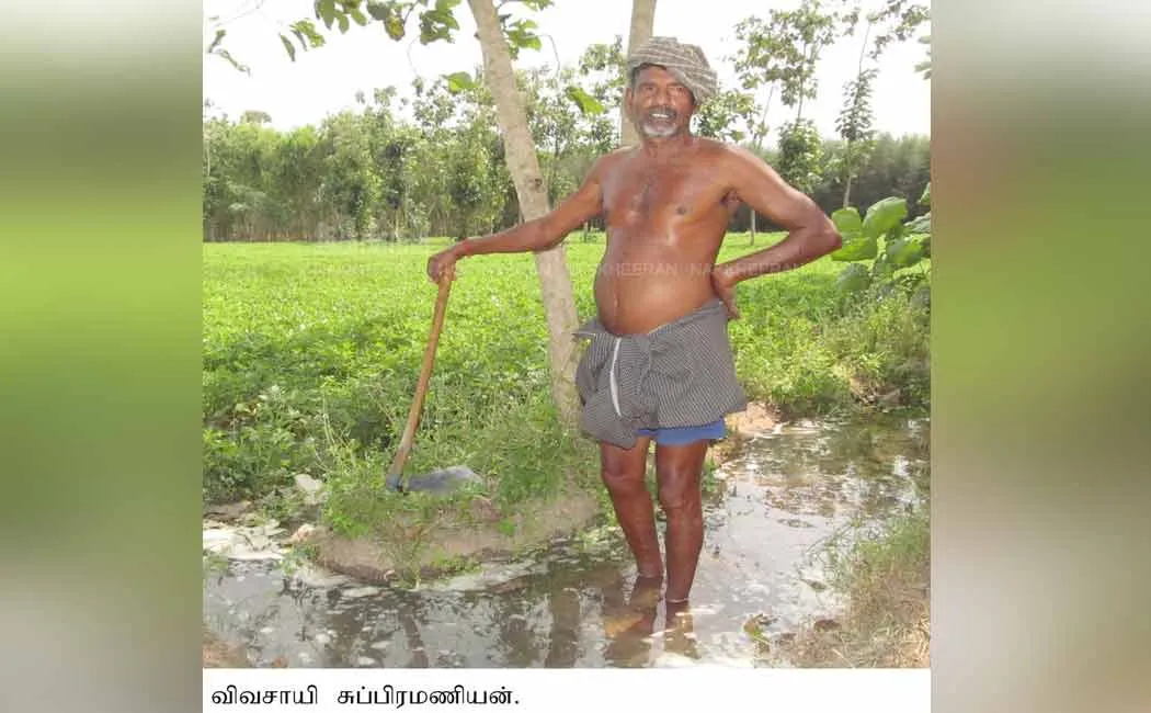  Neduvasal farmer who chased away ONGC officials