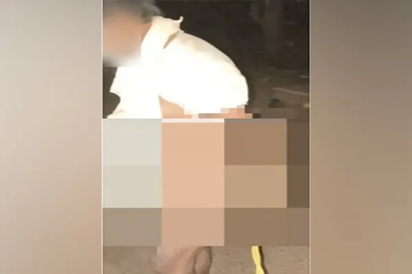 The villagers took the tribal man naked and took him in a procession in madhya pradesh