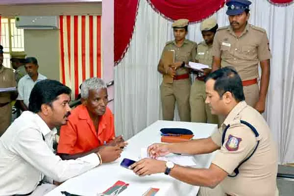 trichy district police department special grievance camp