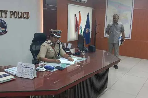 trichy first city police commissioner  take  a charge 