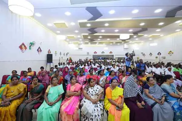trichy dmk meeting participated in minister anbil mahesh poyyamozhi 