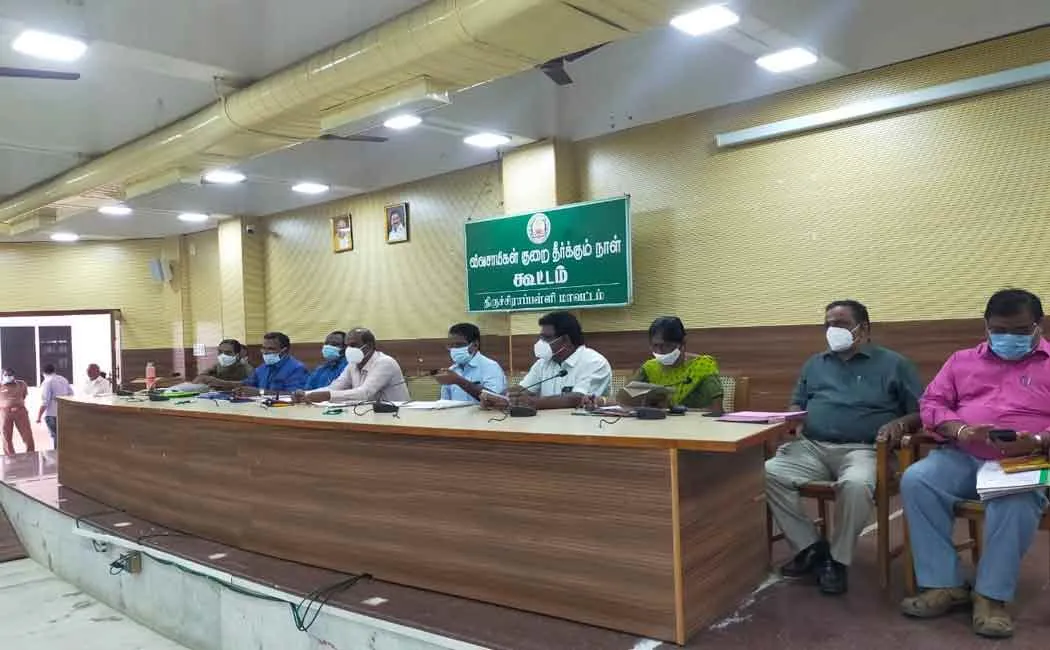 South Indian Rivers Link Farmers' Association files petition with Collector
