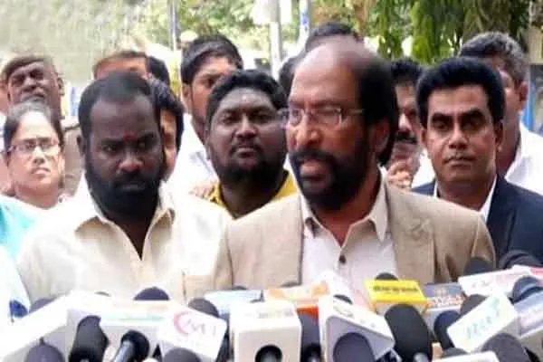 trichy siva mp press meet in trichy 