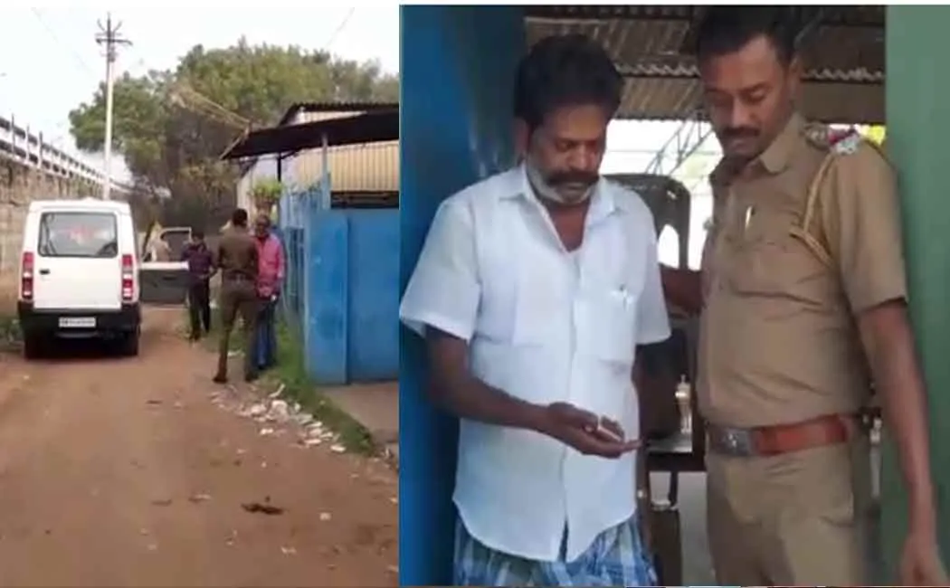 police chased persons who sale Liquor on the block 