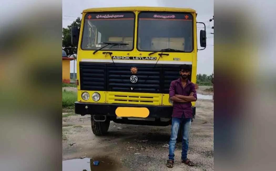 Seize truck carrying sand without license