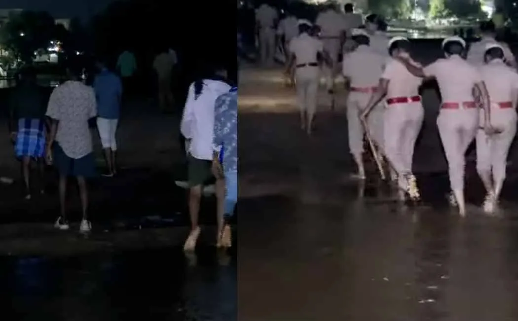 3 school students bathed in the river Trouble in rescue operations