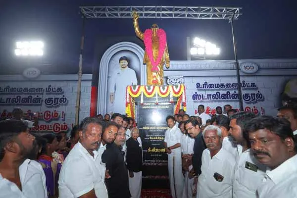 Modi's threats are not valid Minister Anbil Mahesh 