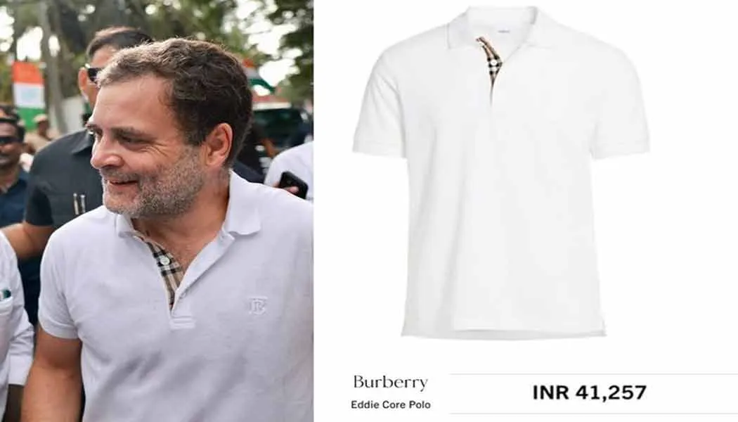 Rahul's fourth day of travel; His t-shirt which is the subject of discussion